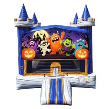 Monster Party Halloween Bounce House Banner 15x15 16oz Vinyl Made in USA