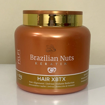 Felps Brazilian Nuts Keratin Hair XBTX Mask Anti-Frizz Smoothing 1kg
