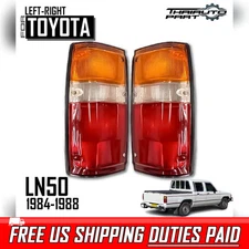 FIT 1984-1988 Toyota Hilux LN50 RN50 Compact Pickup Tail Lights Rear Lamp Pair