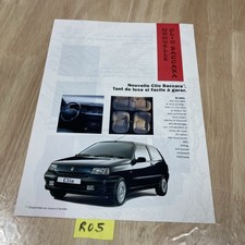 Renault Clio RN Be Bop Baccara Sport prospectus catalogue automobile