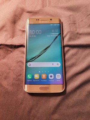 Samsung Galaxy S6 Edge SM-G925F - 32GB - Gold-Platin (Ohne Simlock) (Einzel SIM)