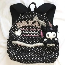 Pinterest Dream Black Dot Backpack - Tottori Style