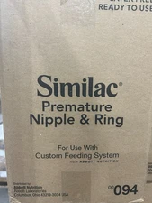 250/Case Similac Premature Nipple & Ring Disposable 00094 (X)