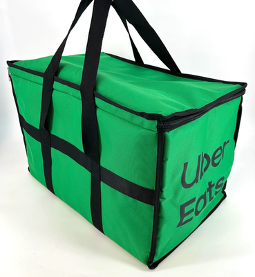 UBER EATS Insulated Zippered Delivery Bag Size: 21