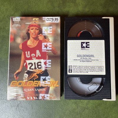 Goldengirl BETAMAX 1985 - Beta Video Tape ~ NOT VHS ~ Embassy Home Entertainment