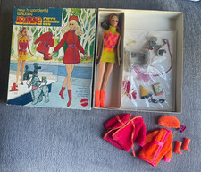 Vintage Barbie HTF Walking Jamie Doll Sears Exclusive Furry Friends 1132 NICE 