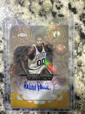 2025-26 Topps Chrome - Chromographs Robert Parish #CH-RP Gold Refractor /50 (AU)