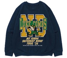 Luke Combs April 18 2026 Notre Dame Stadium reprint Sweatshirt