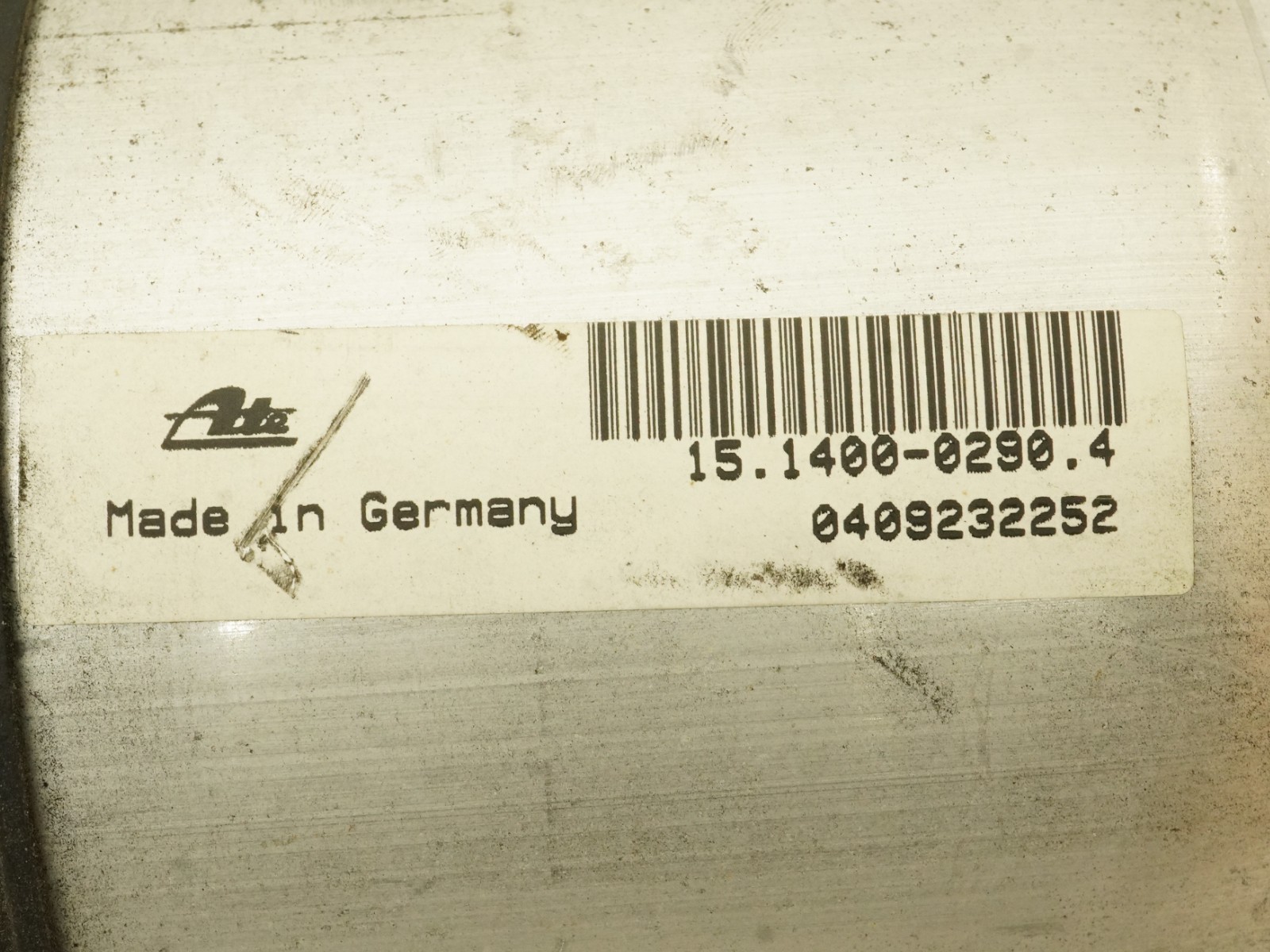 03-10 Bentley Continental Gt Coupe Air Shock Strut Absorber Rear Rh Right OEM