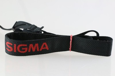 Sigma Kameragurt Tragegurt Gurt carrying strap schmal narrow in Schwarz Rot 