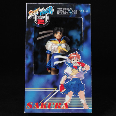 CAPCOM Street Fighter Zero 2 Sakura Action Figure Boxed