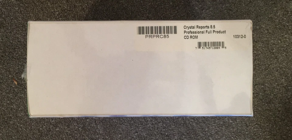 Crystal Reports 8.5 Professional For Windows - New Factory Sealed Retail Box - Image 2 of 2