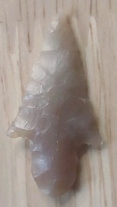 Neolithic Period Arrowhead Sahara Desert Africa 1 1/8 Inch Triangular Stemmed