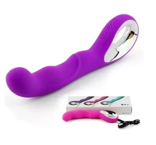 Rechargeable Rabbit Vibrator Sex toys for Women Dildo G-spot Multispeed Massager