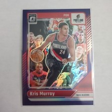 2024-25 Panini Donruss Optic - Kris Murray #136 Purple Prizm