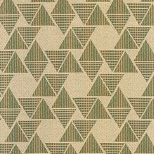 Decora Muebles Cascada Tríada Jacquard Tela, Lino Esmeralda, 54" Ancho, Yarda