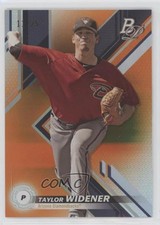 2019 Bowman Platinum Wal-Mart Top Prospects Orange Foil 11/25 Taylor Widener 9hx
