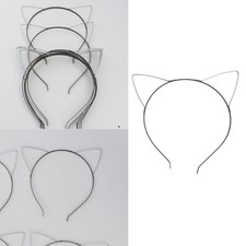 Reusable Metal Headbands Base For Handmade Cats Ear Accessories Kids Adult Craft