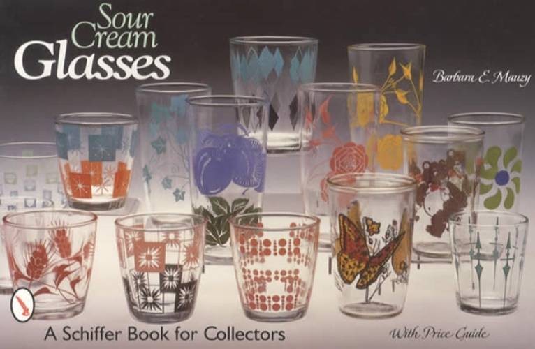 Vintage Sour Cream Glasses Collector Guide with Patterns and Values