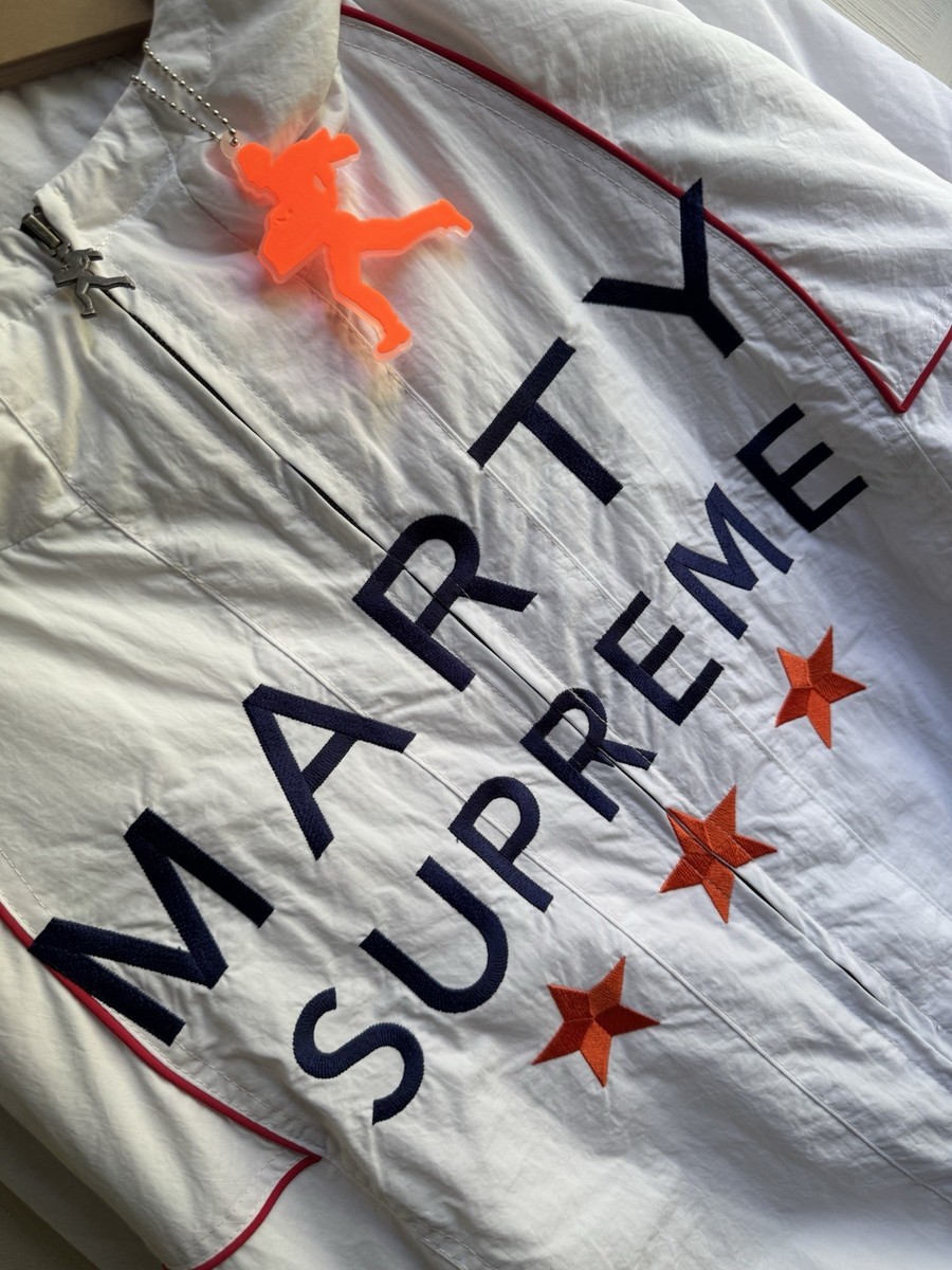 NAHMIAS x Marty Supreme A24 Classic Warm Up Jacket White England
