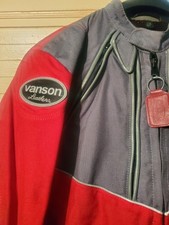 Womens Authentic Vanson nylon conduro Jacket Size Xl Made In The USA Great Cond
