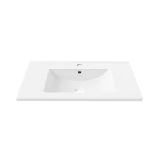 Swiss Madison SM-BVP36 36" Ceramic Vanity Top - White