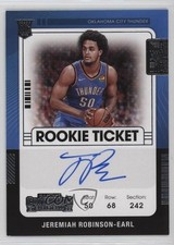 2021 Panini Contenders Rookie Ticket Variation Jeremiah Robinson-Earl Auto 0p7o