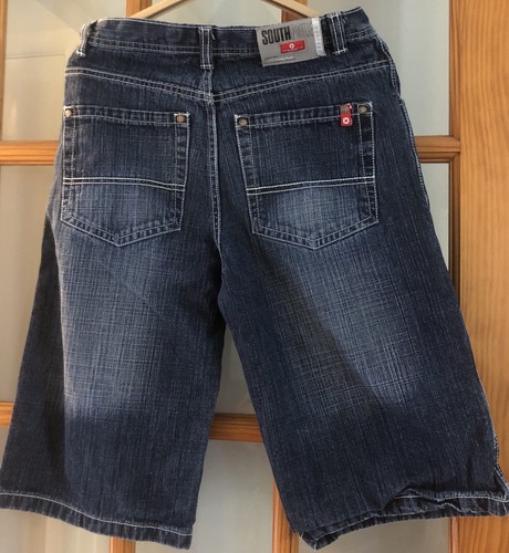 VTG SouthPole Shorts Boys Size 14 Baggy Faded Red Tag Jorts Skater Hip Hop Y2K - Picture 4 of 5