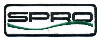Vintage SPRO Brand Logo Patch Fishing Gear Tackle