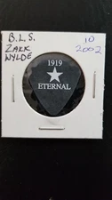 ZAKK WYLDE / OZZY / BLACK LABEL BLS - 1919 ETERNAL 2002 TOUR CONCERT GUITAR PICK