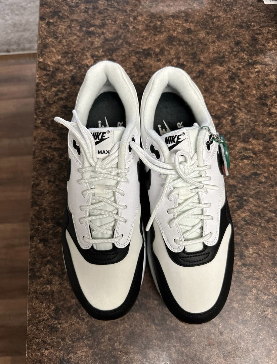 Nike Air Max 1 SE White Black Gum Running Shoes CQ9965-100 Mens
