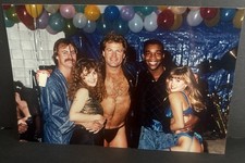 Lingerie Party Photo  Hot Blonde & Brunette Posing For Artist Risqué Erotica #36