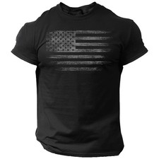 USA Distressed Flag Patriotic T-Shirt HOT ITEM