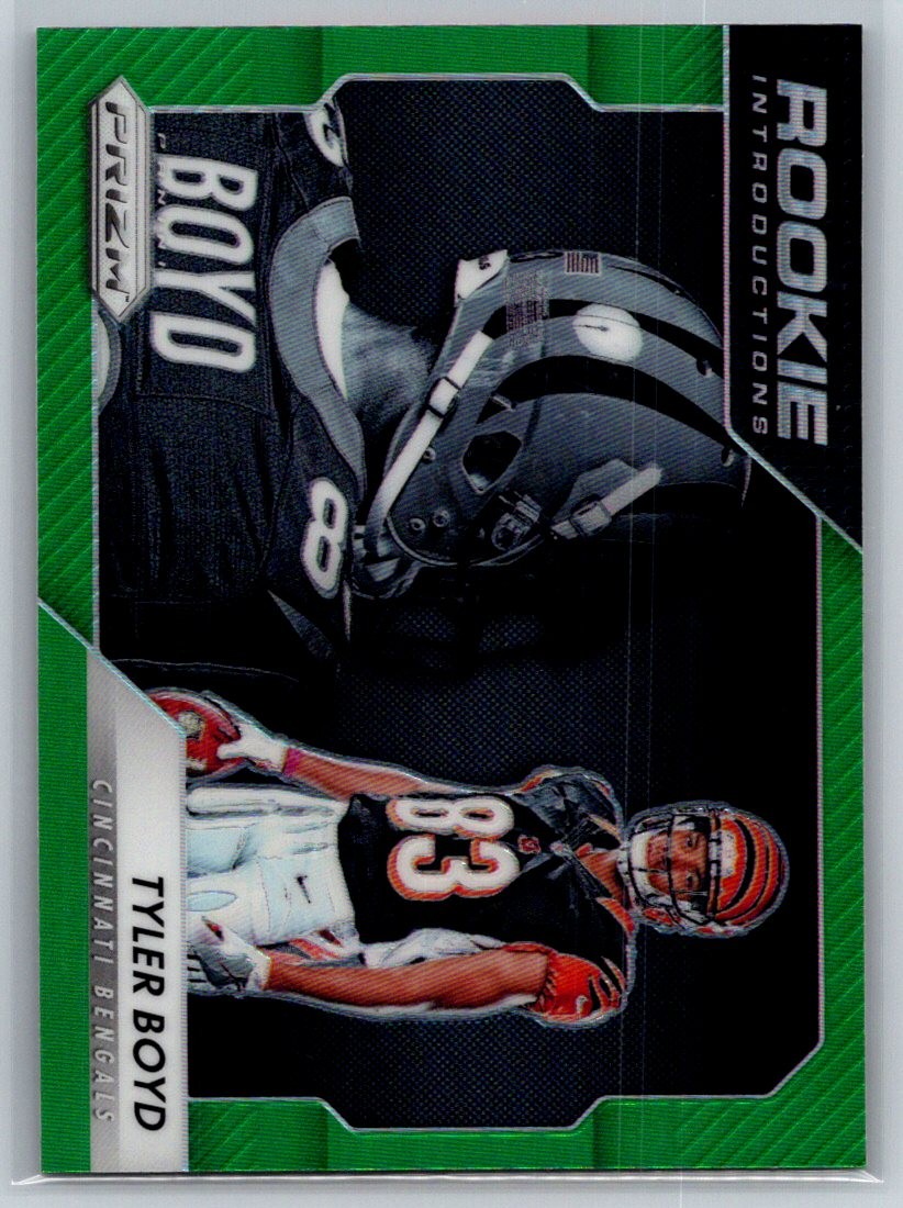 2016 Panini Prizm #18 Tyler Boyd Rookie Introductions Green