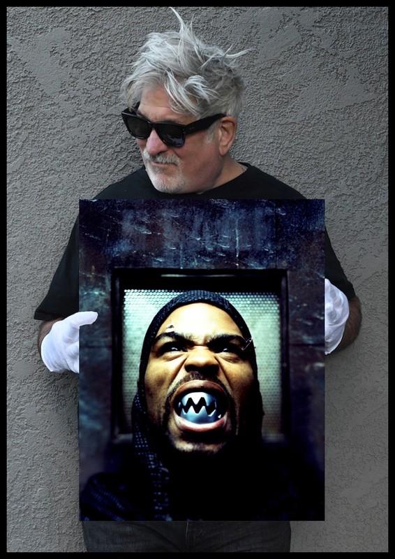 METHOD MAN MUSEUM QUALITY LARGE METALLIC PAPER PHOTOGRAPH #1 SIGNED KARR - RARE!