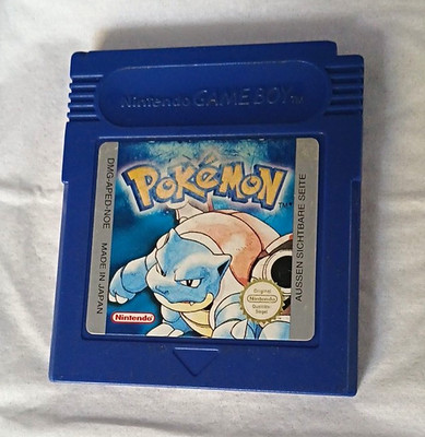 Nintendo Nintendo Game Boy Pokémon Blaue Edition PAL DMG-APED-NOE 1999