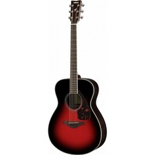 Yamaha FS830 DSR Akustikgitarre Palisander Boden und Zargen Konzert Korpus