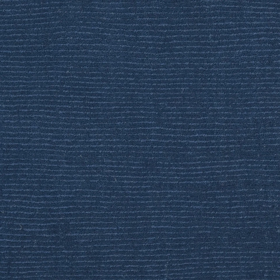 Carpet Cobalt Blue 3 x 8 Hand Made Runner Wool Area Rug - Approx 2' 6" x 8' - Image 3 of 4