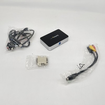 StarTech.com USB 3.0 Videoaufnahmekarte - HDMI / DVI / VGA / Component HD - Exte