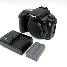 Canon EOS 20D Digital SLR Camera Tested with Battery Charger and Accessories