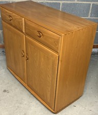 FINE   MODERN ERCOL 2 DOOR  HIGHBOARD SIDEBOARD VERY CLEAN -  DELIVERY AVAILABLE
