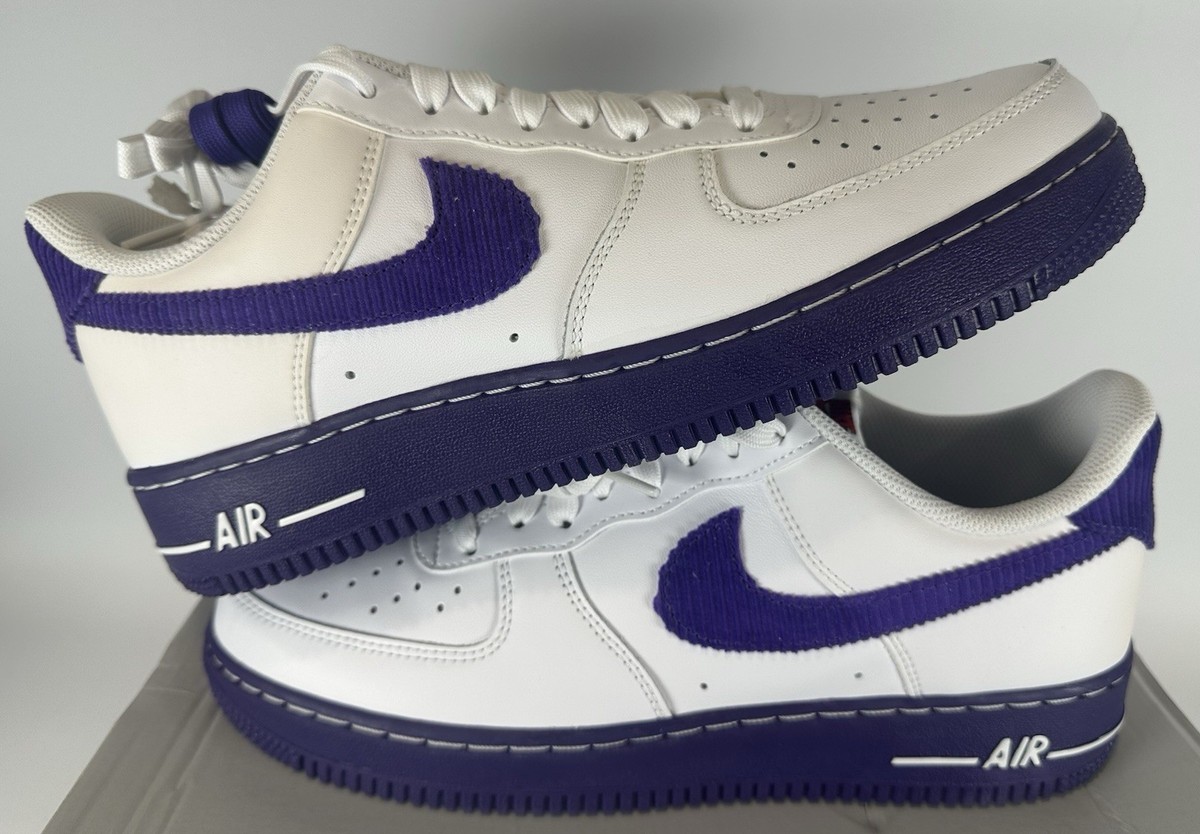 靴 NIKE AIR FORCE 1 '07 LV8 EMB db0264-100 NIKE AIR FORCE 1 '07 LV8 EMB WHITE COURT PURPLE DB0264-100 SIZE