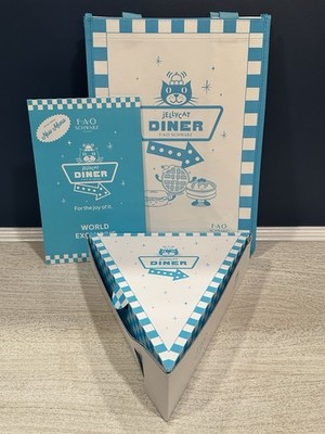 Jellycat NYC Diner Exclusive FAO Schwartz Exclusive Pizza Box, Bag