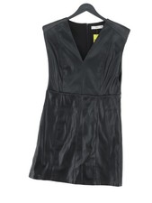 MNG Bodycon Midi Dress M in Black