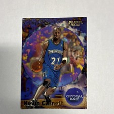 1996-97 Fleer Crystal Ball Kevin Garnett #269 Minnesota Timberwolves