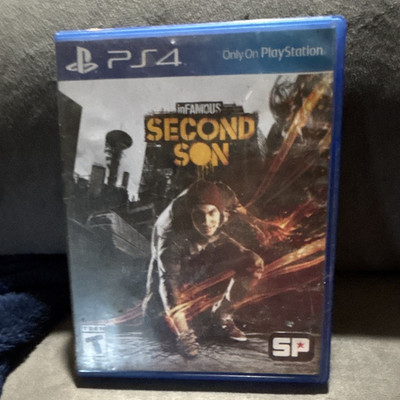 inFAMOUS Second Son PS4 Action-Adventure 2014 T NTSC-U/C Manual Included
