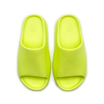 Adidas Yeezy Slide Glow Green (2022) HQ6447 Men's|Gift|Limited