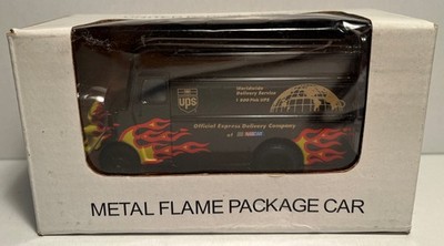 United Parcel Service Metal Flame Package Car UPS Promotional Truck New (B89)