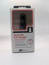 MobilEssentials Dual USB Car Charger Input: DC 12-24V Output: 3.1A