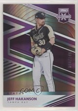 2020 Panini Elite Extra Edition Status Purple /249 Jeff Hakanson #162 0c2